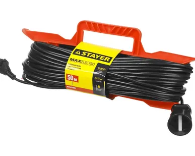 фото Удлинитель электрический на рамке 50 м Stayer 55018-50_z01