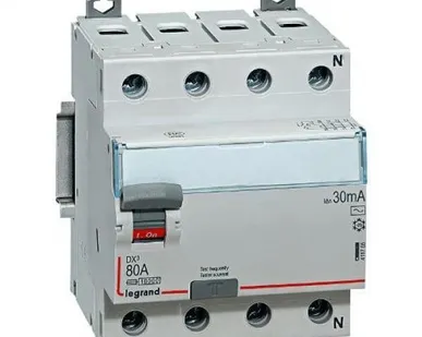 фото УЗО 4Р 63А 30мА DX3 Legrand