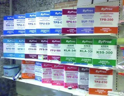 Фото №0 Byproc MSF-075 Кладочная смесь глиняно-шамотная огнестойкая