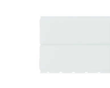 фото Сайдинг Кровля Сервис Брусnika Чистый белый 0,45 мм Полиэстер