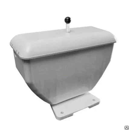 Фото №0 Бачок для унитаза "компакт" пласт среднего расположения