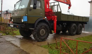 фото Услуги манипулятора на базе КАМАЗ 4310