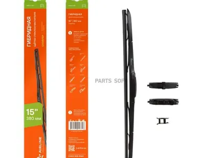 фото AIRLINE AWB-H-380 Щетка стеклоочистителя/гибридная