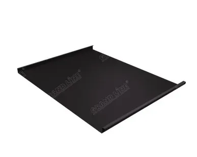 фото Фальц двойной стоячий 0,5 Atlas с пленкой на замках RR 32 темно-коричневый