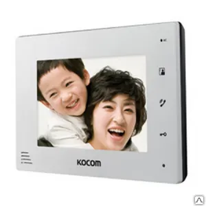 Фото №0 KCV-A374SD Kocom белый. Монитор видеодомофона Kocom