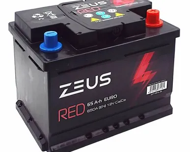 фото Аккумулятор ZEUS RED LB 65 Ач о.п.