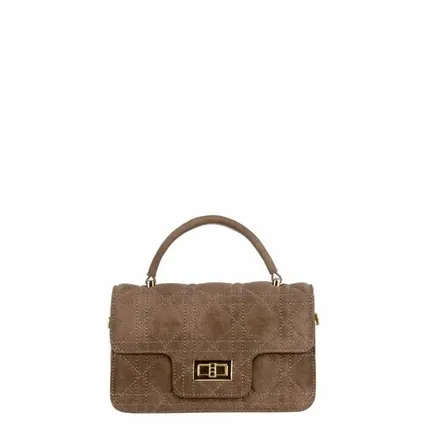 Фото №0 Стеганая сумка Агата в оттенке бронзы TJ COLLECTION YJ 5118125 BRZ