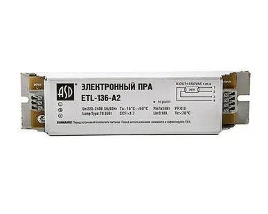 фото Балласт ASD ETL-136-A2 1*36W (100)