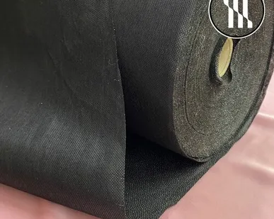 фото Флизелин точечный IdealTex 606, цв. Черный