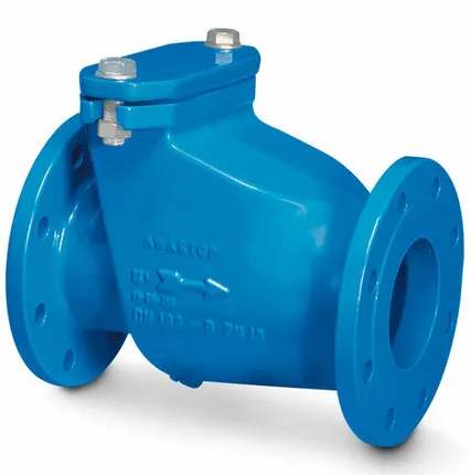 Фото №0 Обратный клапан поворотный фланцевый DN100 PN10/16 BV-05-37 TALIS