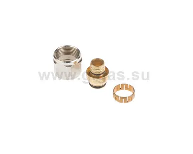 фото Адаптер зажимной 15CU-3/4'' ВР Евроконус, латунь UPONOR ( 10 шт/у