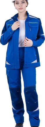 Фото №0 Куртка ТУРБО SAFETY летняя, василек-синий, женская