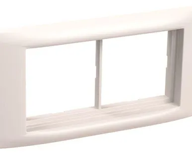 фото Рамка 4мод. Праймер с суппортом бел. 60мм ИЭК CKK-40D-RSU4-060-K01