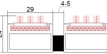 Фото №0 Грязезащитная алюминиевая решетка СТРИТ СТРОНГ щетка