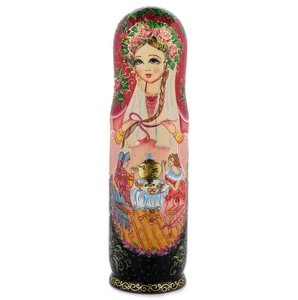 Фото №0 Футляр для бутылки (бар) «Русская красавица» (0,7л)