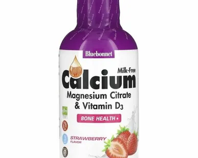 фото Bluebonnet Nutrition Calcium Magnesium D3, 472 мл.
