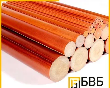 фото Текстолитовый стержень 80 мм ГОСТ 5385-74