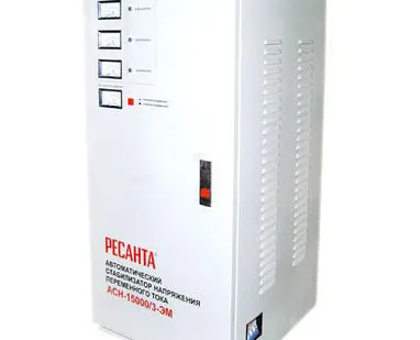 фото Трехфазный стабилизатор электромеханического типа ACH-15000/3-ЭМ