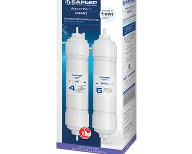 фото Комплект картриджей Барьер WaterFort OSMO финиш (4-5ступени) Р274Р00