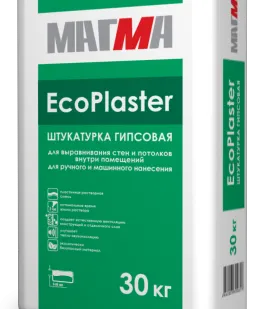 фото Штукатурка гипсовая МАГМА «EcoPlaster» (30 кг)