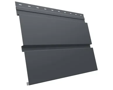 фото Квадро брус 0,5 Velur с пленкой RAL 7024 серый графит