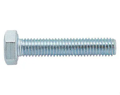 фото Болт 5х25-цинк полная резьба DIN933