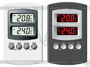 фото Термометры электронные.