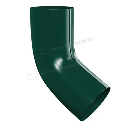 Фото №0 Колено сливное МЕТАЛЛ ПРОФИЛЬ Foramina PUR D100 Ral 6005