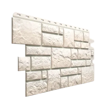 Фото №0 Docke Панель фасадная BURG Белый 0,42м2 (Деке Бург)