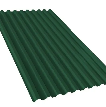 Фото №0 Профнастил С21 RAL 6005 Зелёный 0,35 мм