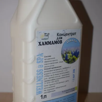 Фото №1 Аромат для хаммама ПАР-ecology Пихта, 1 л