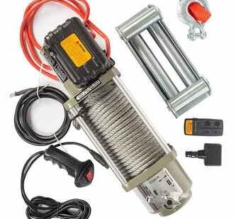 фото Лебедка автомобильная ЛА SEC13000 г/п 5897 кг 28 м 24V