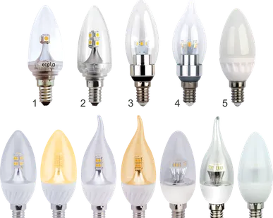 фото Прозрачная светодиодная лампа