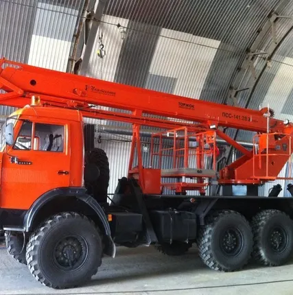 Фото №0 Автогидроподъемник на шасси КАМАЗ вездеход 28 метров