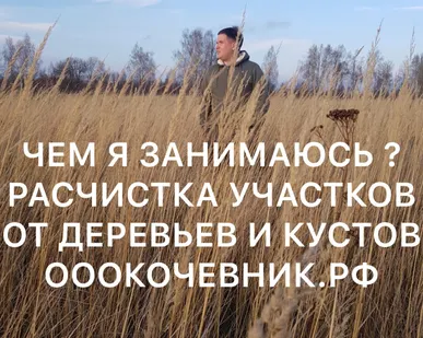 фото Услуги/Аренда Мульчера. Комплексная расчистка с/х полей. Валка леса. Мульчер бульдозер ООО «Кочевник»