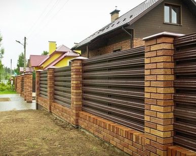 фото Забор для дачи