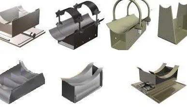 фото Опоры трубопровода