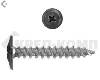 фото Саморез п/ш 4,2х25 остр..RAL 7024