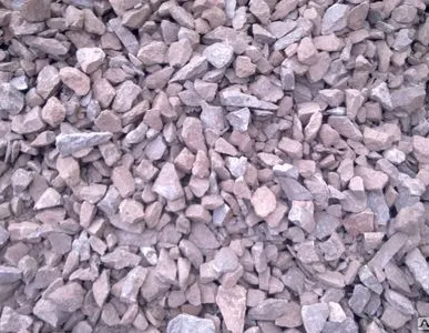 фото Щебень красный