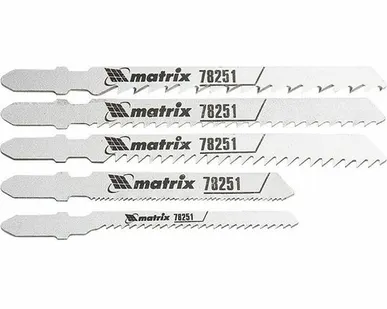 фото полотна НАБОР для электролобзика металл-дерево (5шт)