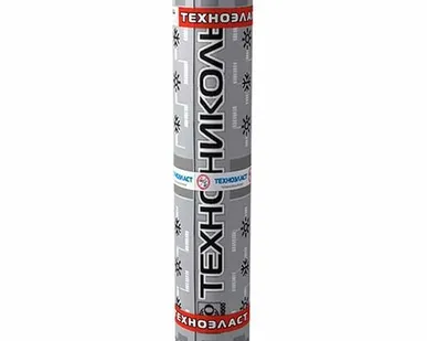 фото Рулонная кровля Технониколь Техноэласт ЭКП сланец серый 4,2 мм 1х10 м (10 м2)