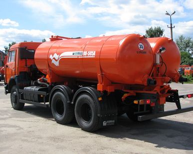 фото КО-505А на шасси КАМАЗ 65115-773082-42 (дв. КАМАЗ, КПП-КАМАЗ) вакуумная