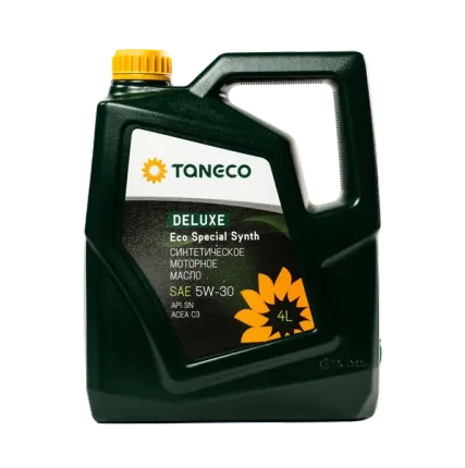 Фото №0 Масло моторное синтетическое TANECO Deluxe Eco Special Synth 5W-30 4 л 5W-30