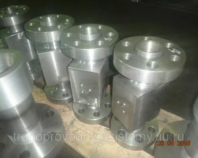 фото Переход фланцевый Ду 200х100 мм Ру до 100 МПа ГОСТ 22806-83