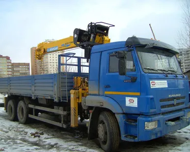фото Манипулятор Soosan 736L2TOP на шасси КАМАЗ 65117