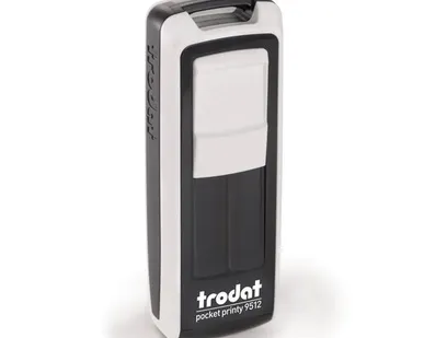фото Печати-С 9512 TRODAT POCKET PRINTY КАРМАННЫЙ ШТАМП 47х18мм (Белый, Синий)