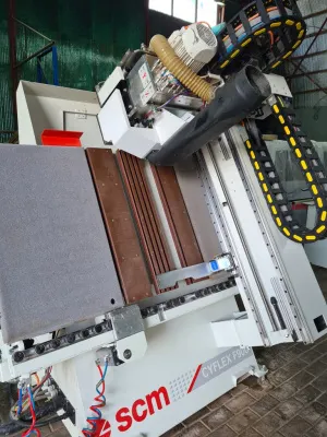 Фото №1 Сверлильно присадочный станок чпу SCM Cyflex F900 Б/У в Электростали