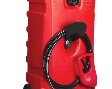 фото DTK-53 - Мобильный резервуар 53 л для топлива, керосина и ДТ, мех. пистолет с сифонным насосом