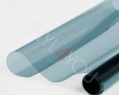 фото Атермальная тонировочная пленка для окон Blue 70%