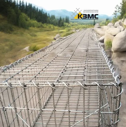 Фото №0 Спираль для габионов. Оцинкованная. Длина 2.1 метр